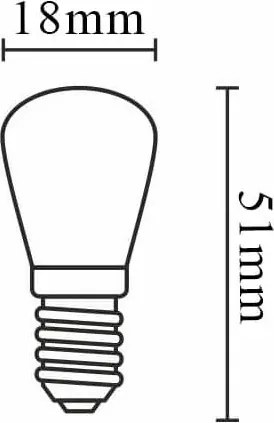 Lampadina LED MINI E14/3,5W/230V 4000K