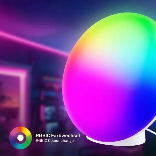 Brilo - Lampada da tavolo ricaricabile dimmerabile LED RGBIC TARA LED/6W/5V Wi-Fi Tuya+telecomando