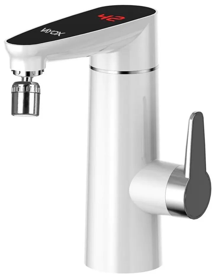 Scaldabagno istantaneo con LED display 3000W/230V IPX4 bianco