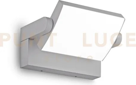 Swipe applique da esterno ip54 led 3000k 20,5w  2300 lm grigio