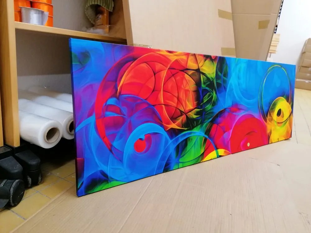 Stampa su tela – Astrazione piena di colori