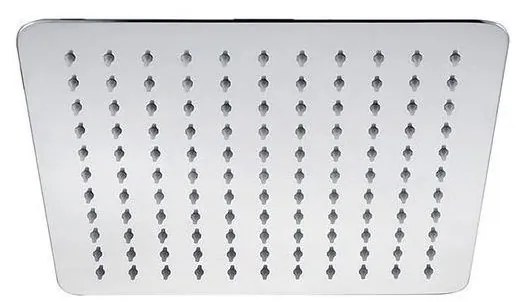 Sapho - Soffione doccia SLIM 25x25 cm lucido acciaio inossidabile