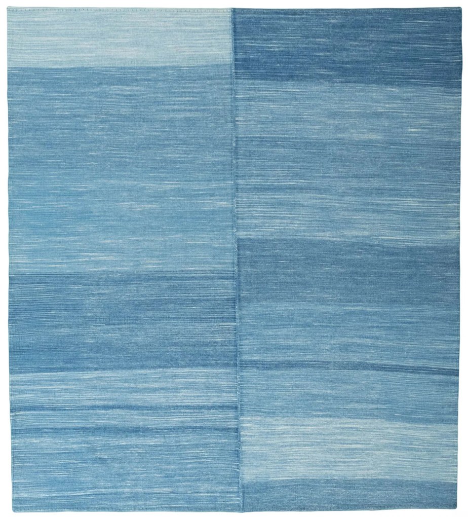Kilim Tappeto persiano 180x200 Blu (Iran) Tessuto A Mano