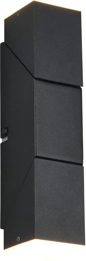 Applique nero opaco a LED Raglan - Trio