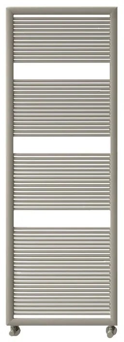 Scaldasalviette ad acqua calda IRSAP LIKE grigio perla interasse 406 mm, L 48.2 x H 130 cm