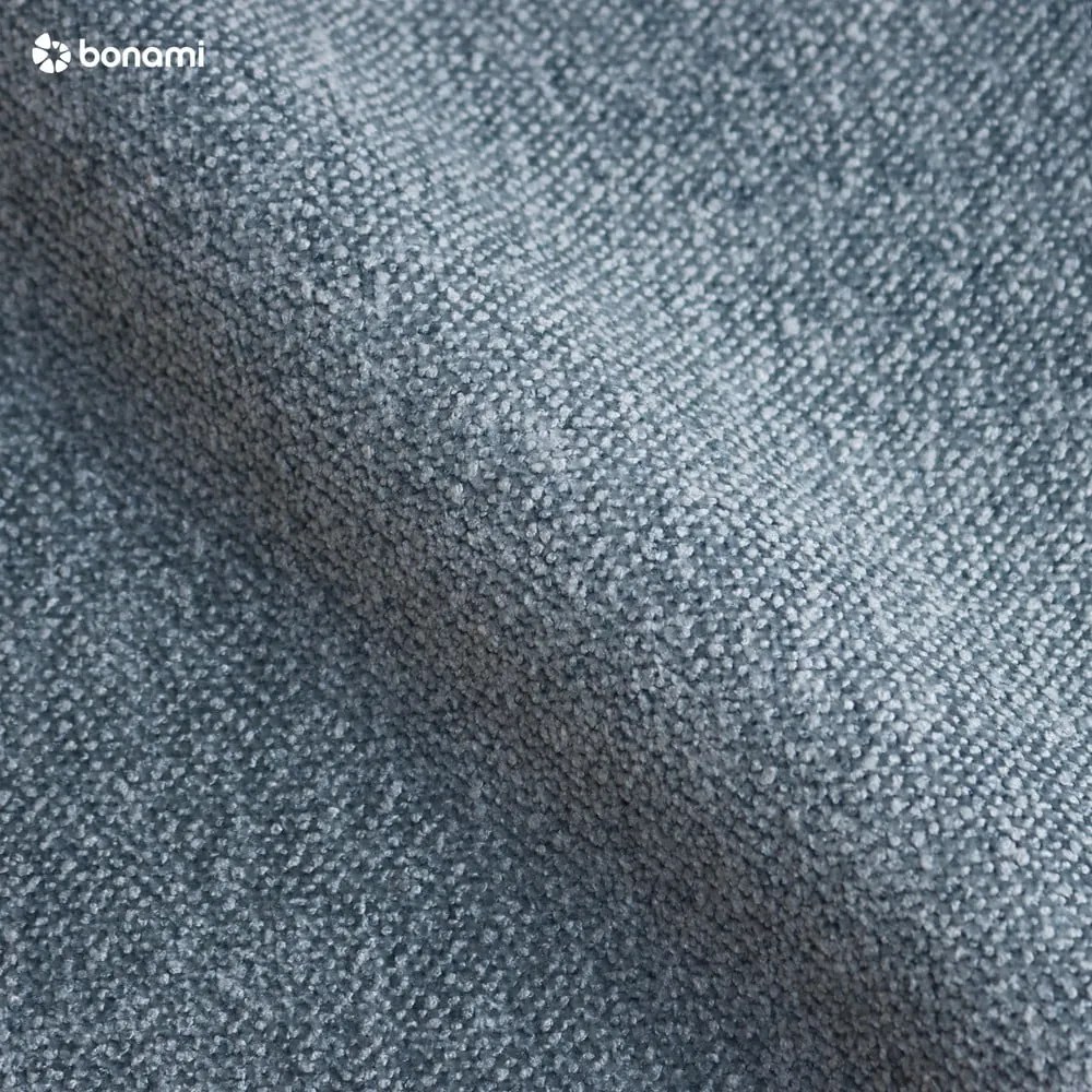 Letto matrimoniale imbottito blu con contenitore con rete inclusa 180x200 cm Myra Bold – Bonami Selection