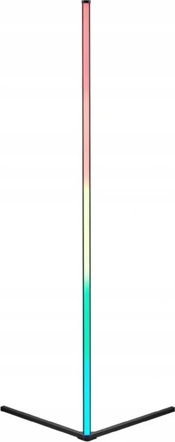 Lampada da terra a LED nera (altezza 141 cm) Level - Reality