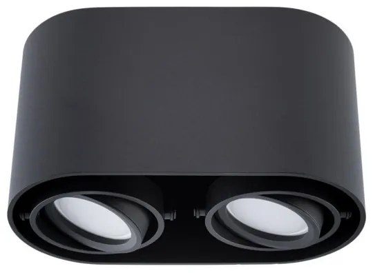 Faretto SIROK 2xGU10/30W/230V nero