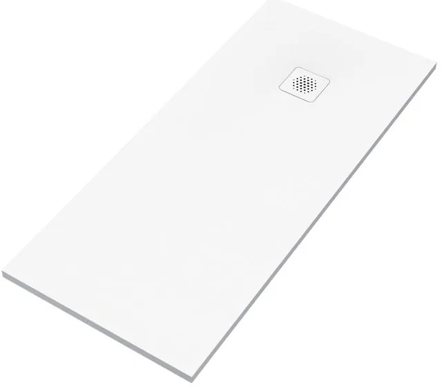 Piatto doccia SENSEA in composito minerale di resina gelificata Remix V3 bianco L 70 x L 160 x H 3.1 cm opaco