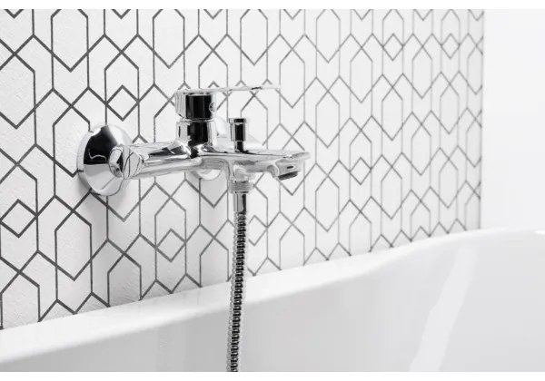 KFA Armatura 4424-510-00 - Set da bagno con rubinetto AGAT cromo lucido