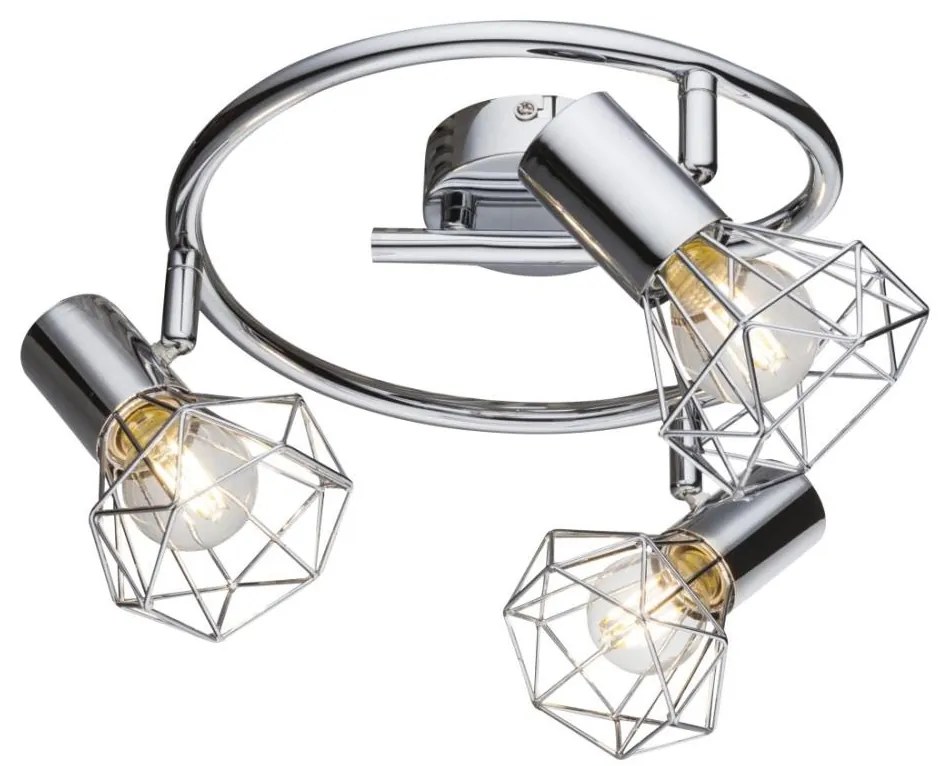 Globo 54802-3 - Faretto XARA I 3xE14/40W/230V