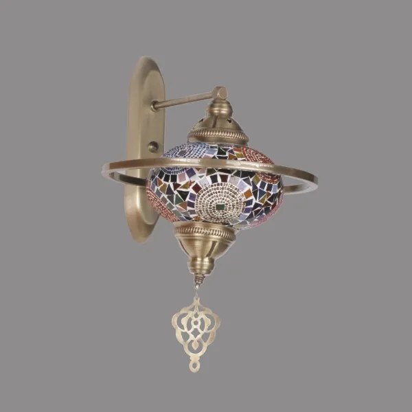 Applique da parete YENI 1xE27/40W/230V bronzo