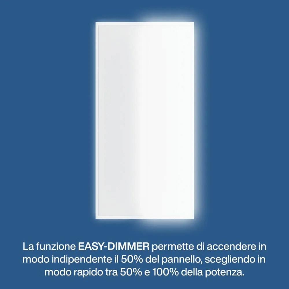Pannello LED a Sospensione 120x60 88W 130lm/W UGR19 con driver Philips Colore Bianco Freddo 5.700K