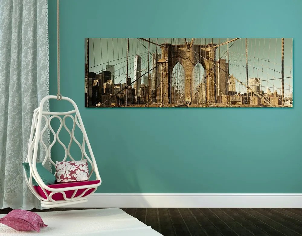 Quadro su tela – Ponte di Manhattan a New York
