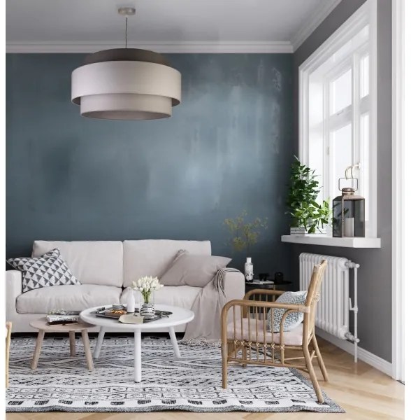 Duolla - Lampadario a sospensione con filo SPACE 1xE27/40W/230V diametro 50 cm