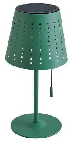 Lindby - Hilario Portable Pannello Solare Lampada da Tavolo Sage Verde Lindby