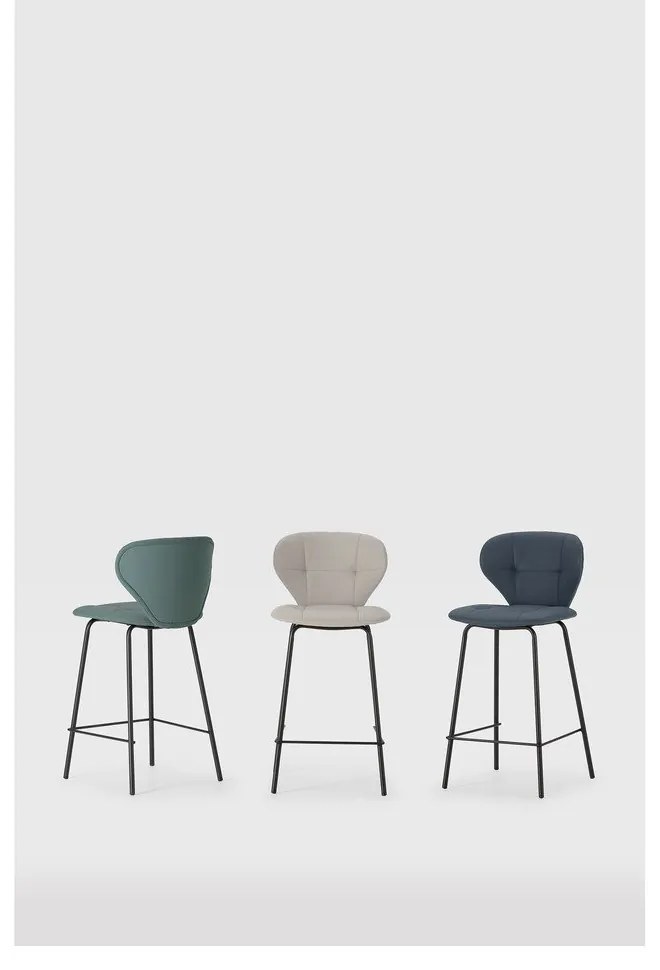 Set di sgabelli da bar verdi 2 pz (altezza seduta 67 cm) Maura - Marckeric