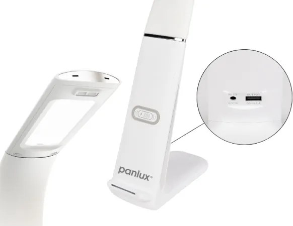 Lampada da tavolo LED dimmerabile con ricarica wireless LORD EVO LED/8W/230V bianca