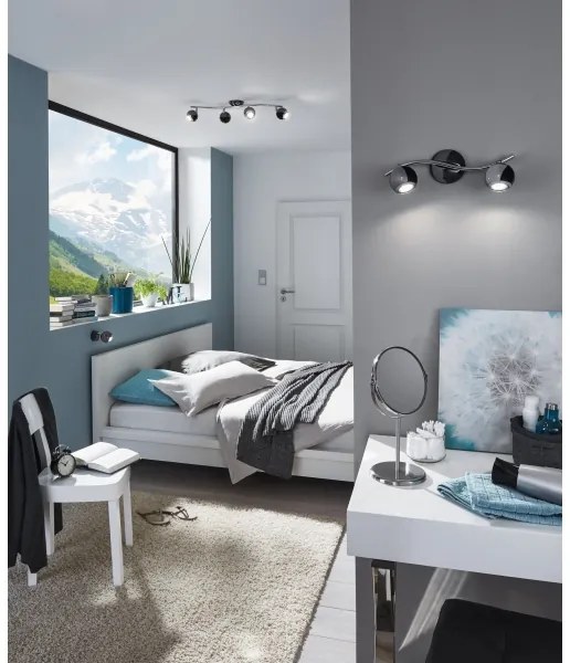 EGLO 31006 - Faretto LED BIMEDA 2xGU10/3W LED