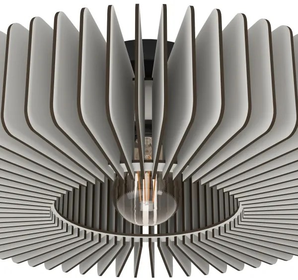 Eglo 900832 - Plafoniera PALOMBAIA 1xE27/40W/230V grigio