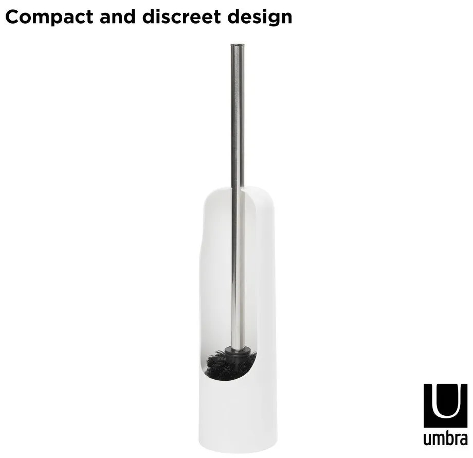 Scopino in plastica bianco Touch - Umbra