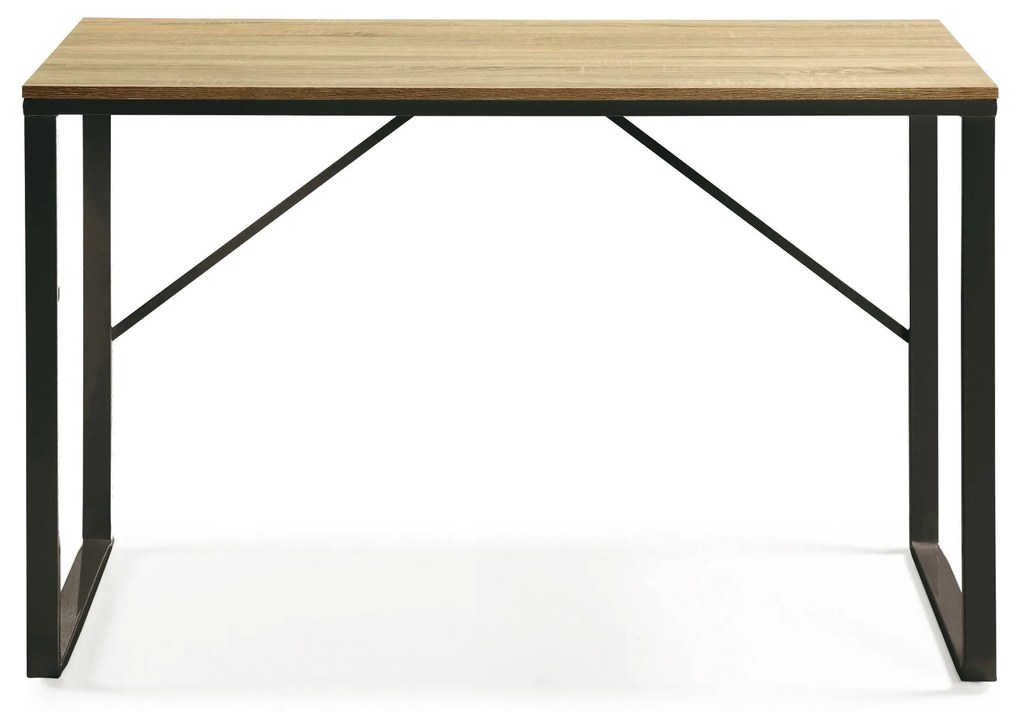 Kave Home - Scrivania rettangolare Talbot 120 x 60 cm nero
