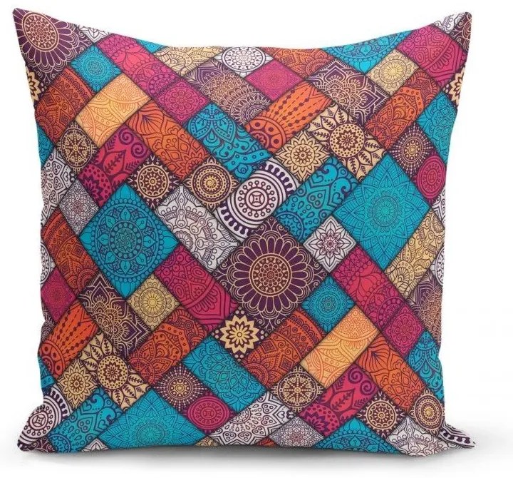 Federe decorative in set 4 pz 45x45 cm Mandala Tiles – Minimalist Cushion Covers