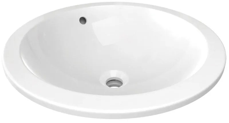 Lavabo da appoggio IDEAL STANDARD rettangolare in ceramica L 48 x H 17.5 x P 48 cm bianco