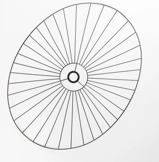 Paralume universale CURITIBA 60x80 cm nero