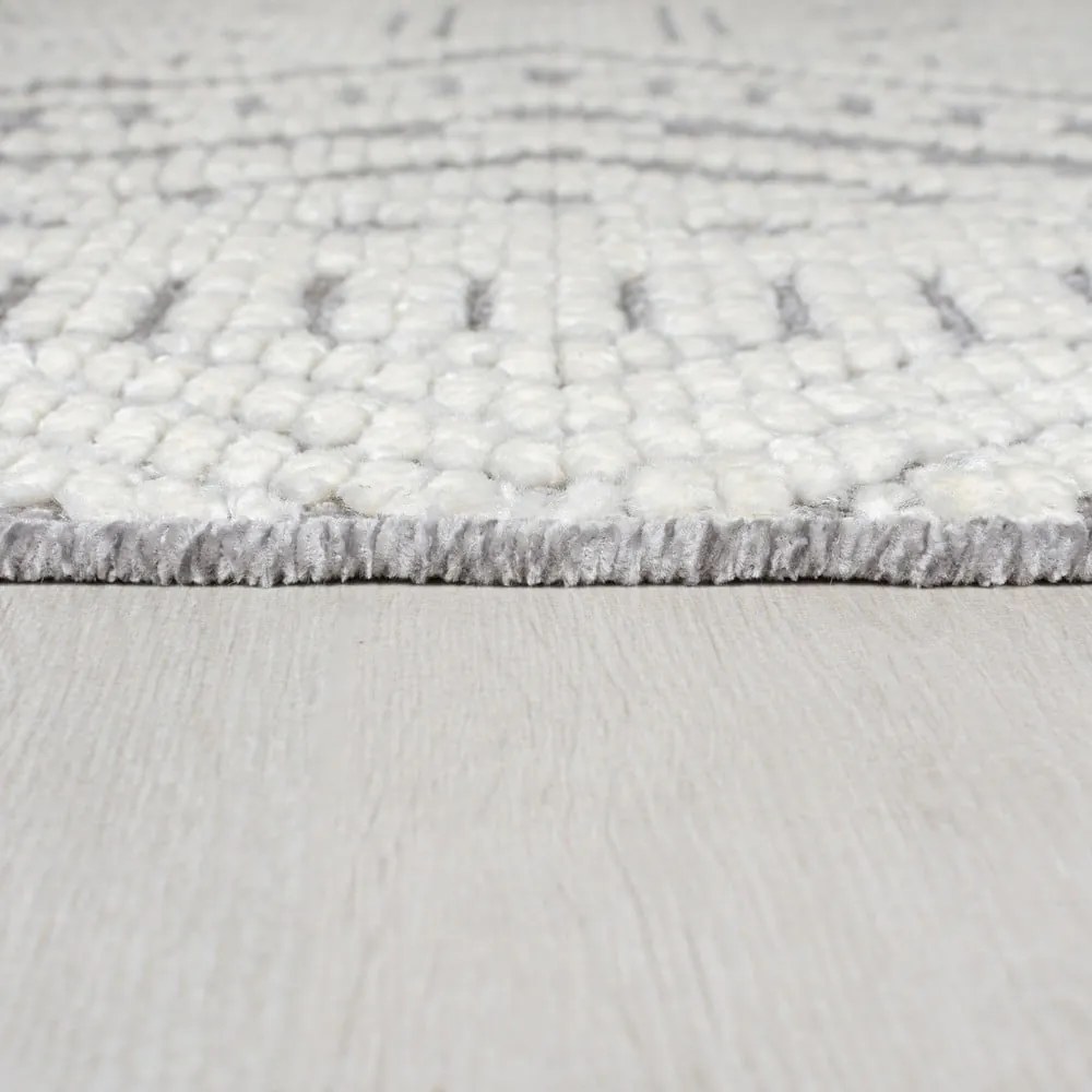 Runner in ciniglia lavabile grigio 60x240 cm Jaipur - Flair Rugs