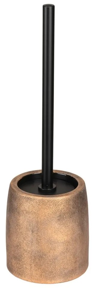 Scopino WC color bronzo in ceramica Tremea – Wenko