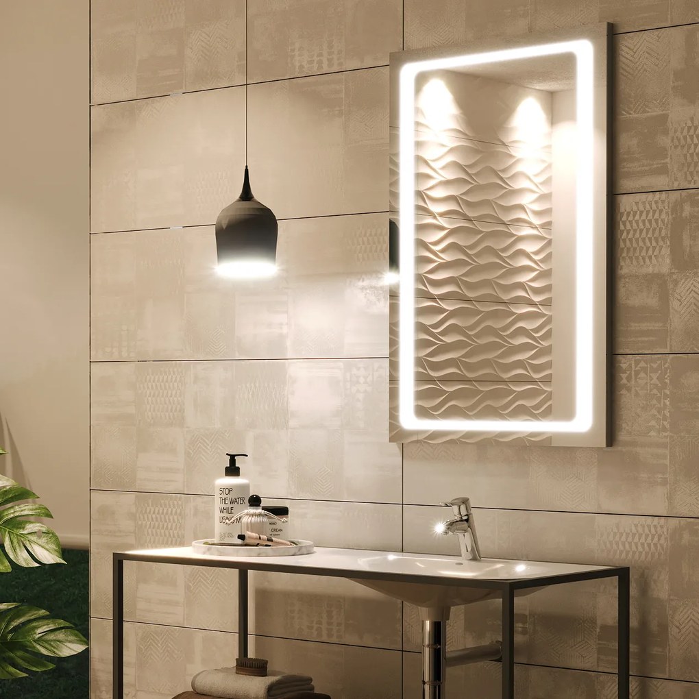 Specchio con LED illuminazione M6 premium