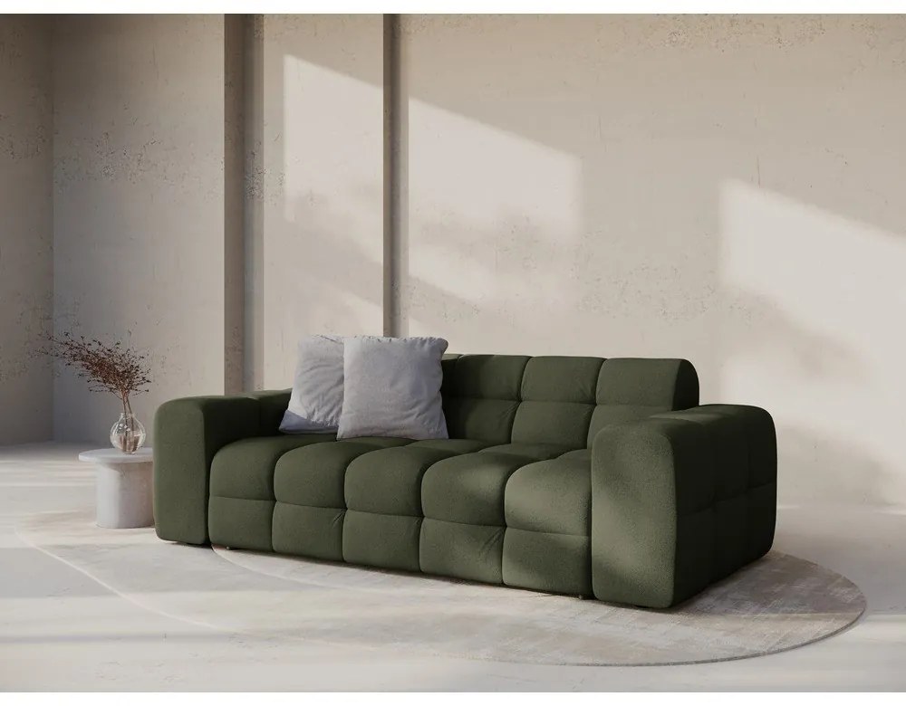 Divano verde 222 cm Kendal – Micadoni