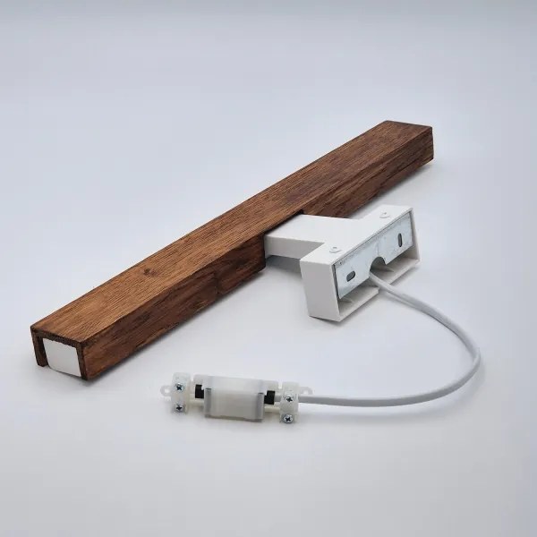 Brilagi- Illuminazione a LED per specchi da bagno WOODY MIRROR LED/8W/230V IP44 quercia/bianco