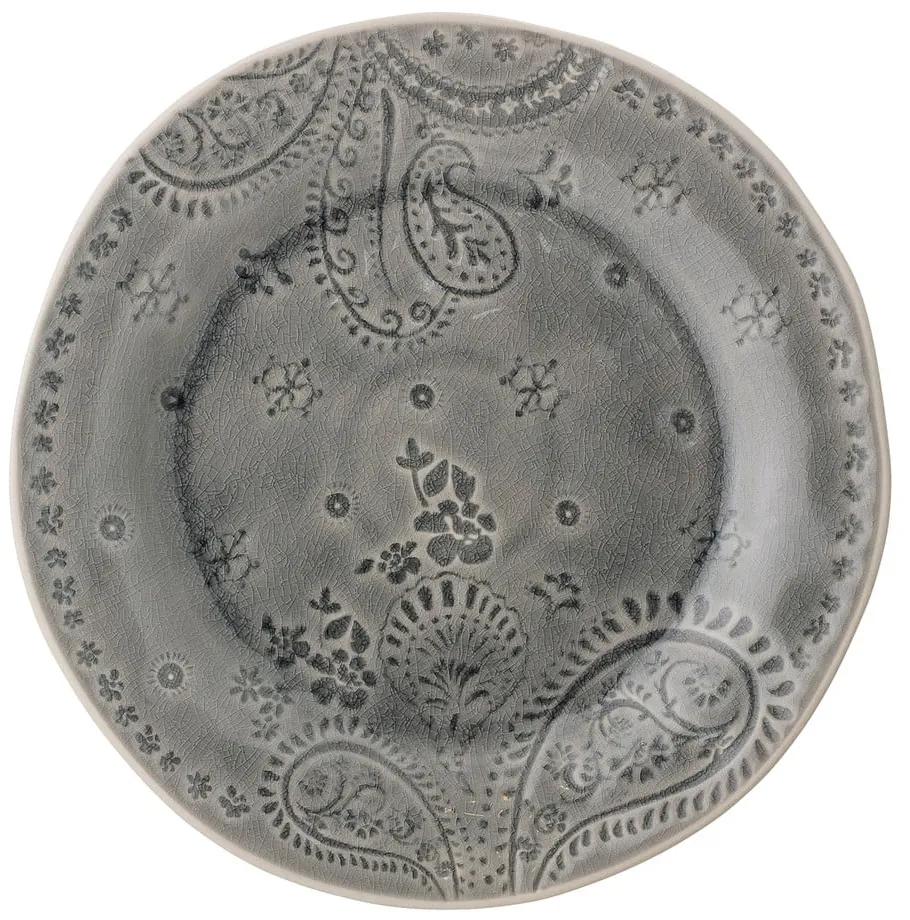 Piatto in gres grigio , ø 26,5 cm Rani - Bloomingville