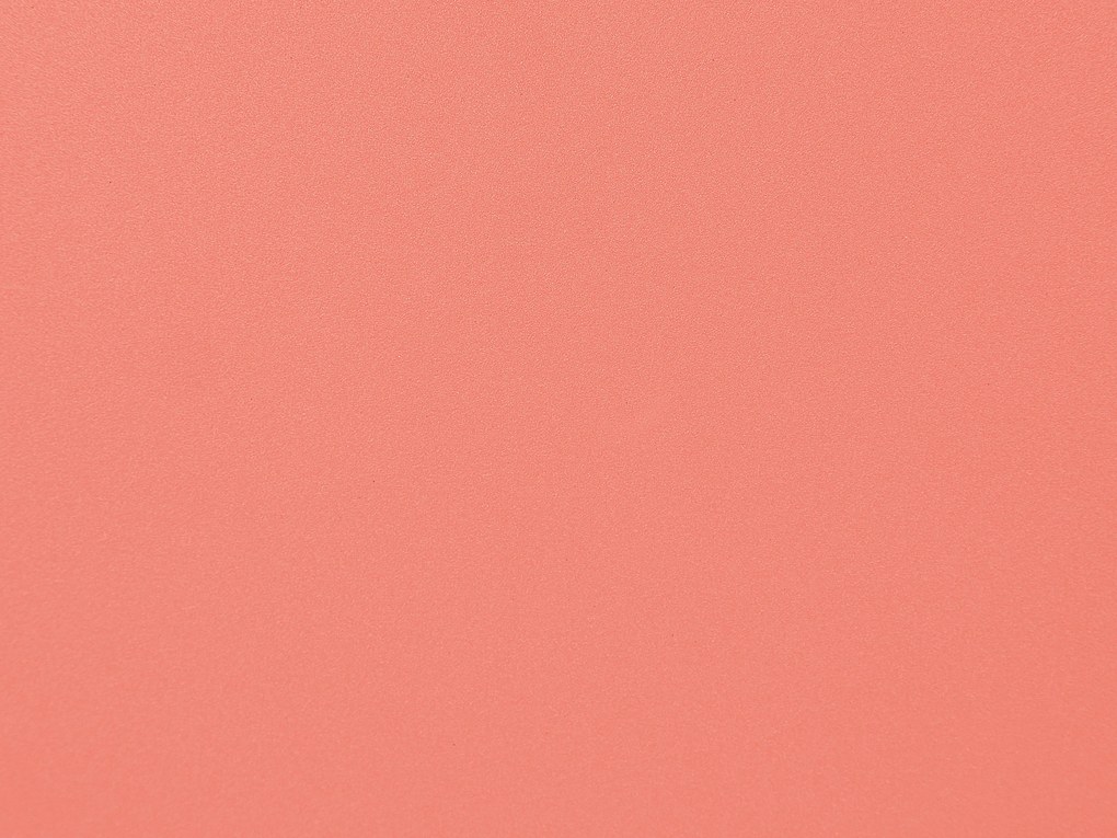 Set da balcone acciaio rosso corallo FIORI Beliani