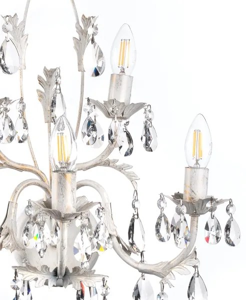 ONLI - Applique TERESA 5xE14/6W/230V bianco