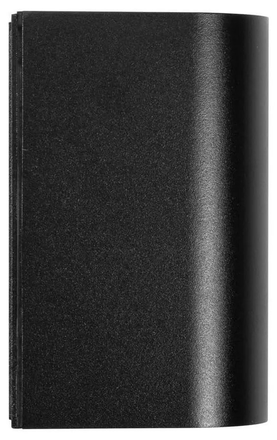 Applique da Esterno Bidirezione IP65 GU10 Stondata - Nera