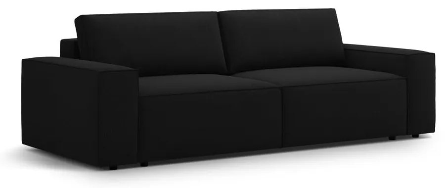 Divano letto nero 247 cm Jodie - Micadoni Home