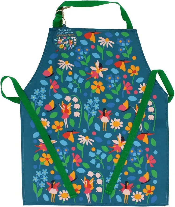 Grembiule per bambini in cotone Fairies in the Garden – Rex London