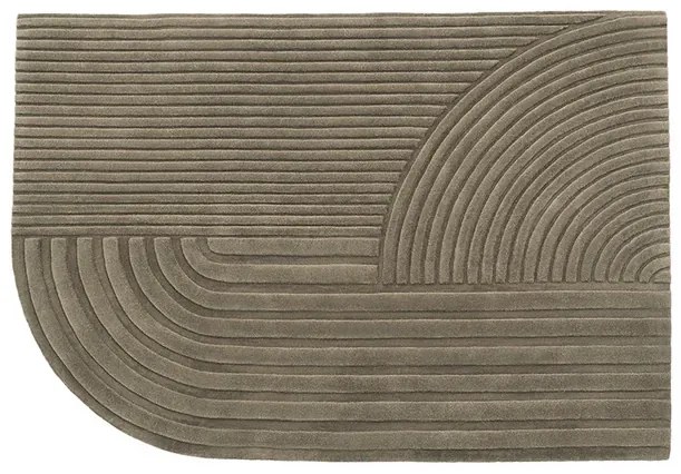 Relevo Coperta 170x240 Taupe - Muuto