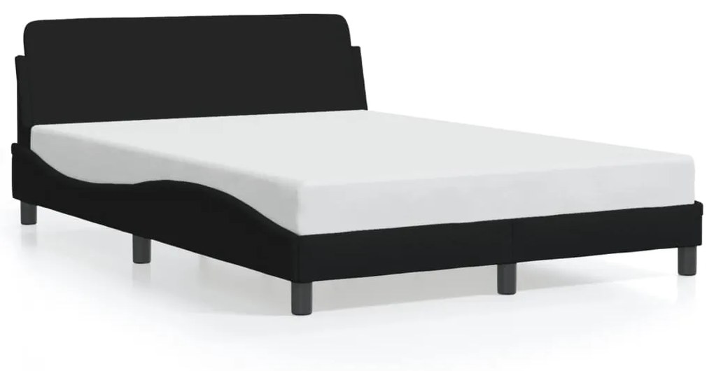 Giroletto Senza Materasso Nero 120x200 Cm Tessuto /