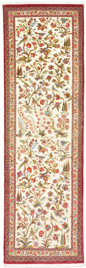 Ghom Tappeto persiano 60 x 210 Beige (Iran) Annodato A Mano