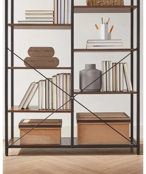 Libreria NAVARO marrone/nera