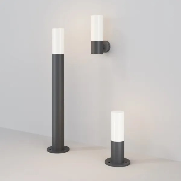 Maytoni O418FL-01GR - Lampada da esterno WILLIS 1xE27/60W/230V 30 cm IP54 antracite