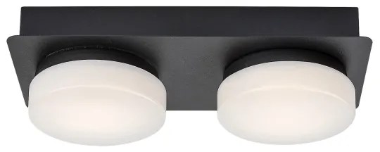 Rabalux 75002 - Lampada LED da soffitto bagno ATTICHUS 2x5,5W IP44