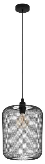 Eglo 43331 - Lampadario a sospensione con filo WRINGTON 1xE27/60W/230V