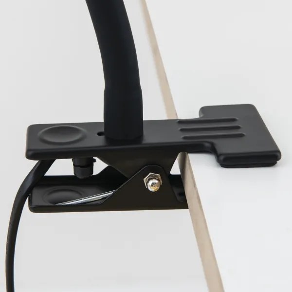 Orion - Lampada da tavolo flessibile con morsetto DOTTY 1xGU10/10W/230V ottone/nero