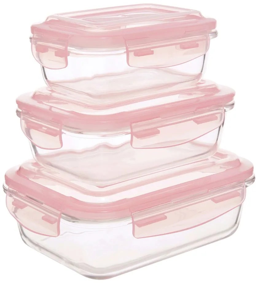 Vasetti in vetro per alimenti 3 pz. Freska - Premier Housewares