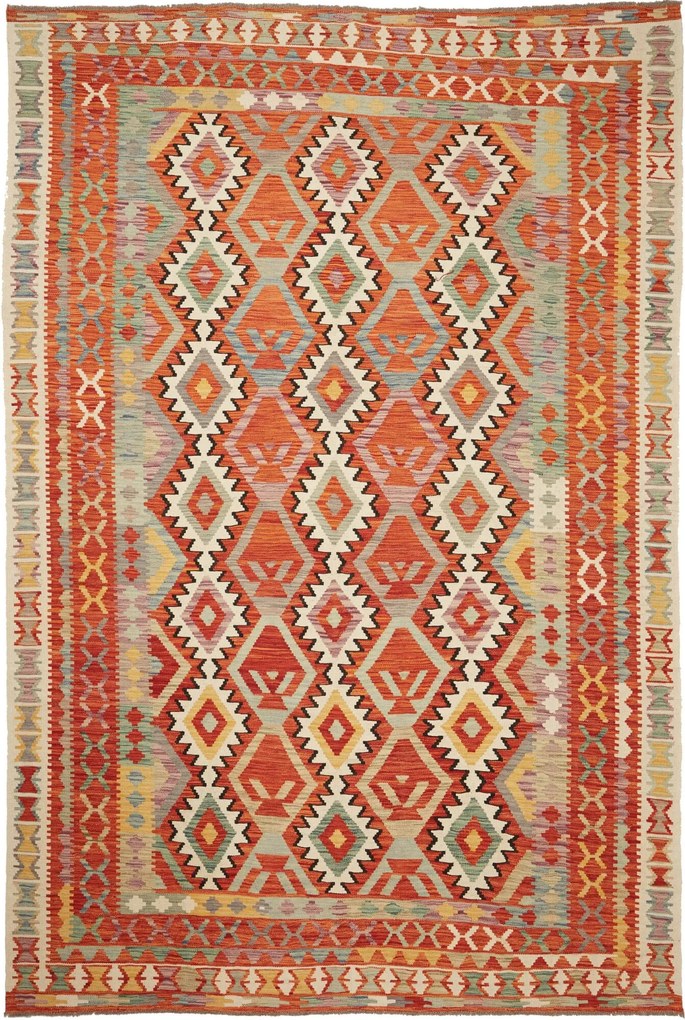 Kilim Tappeto 210 x 300 (Pakistan) Tessuto A Mano